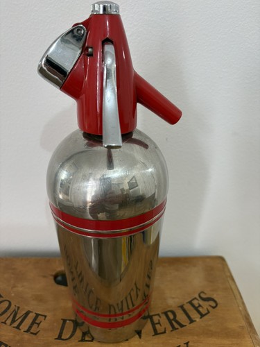 1960 chrome red soda - &,