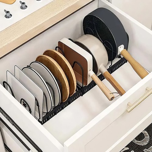 Pan pot lid organiser storage - pot,