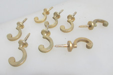 Mini Vintage Metal Blinds Tie Hook Blind Cord Picture Hanger French Old - £3each