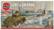 AIRFIX A03301V 1/76 LCM3 & Sherman Overlord
