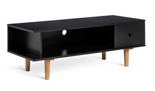 Habitat Cato 1 Drawer TV Unit - Black