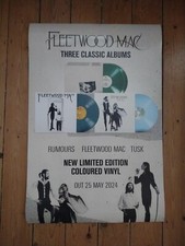 Fleetwood Mac - Three Classic Albums (Rumours, Tusk, Fleetwood Mac) Promo Poster