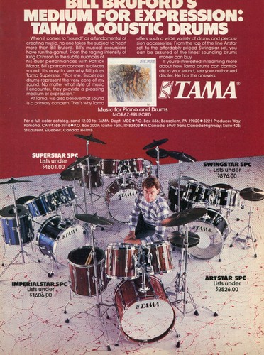 1985 print tama drums - print, ad
