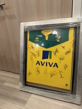 Norwich City 14/15 Framed