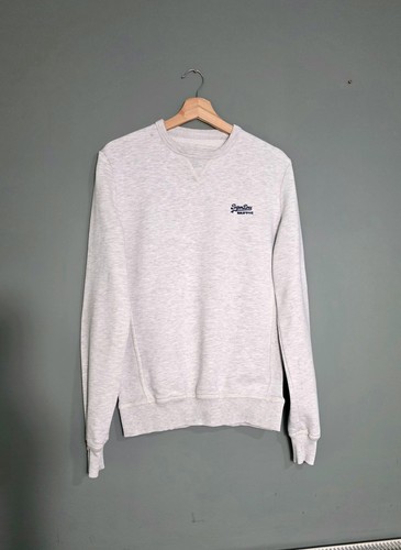 Superdry mens grey - grey, crewneck