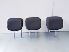 RENAULT MEGANE COUPE 2009-2013 REAR CLOTH HEADRESTS X3 IN BLECK