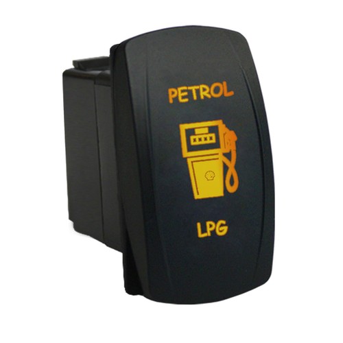 Rocker switch 687o2 12v petrol - rocker,