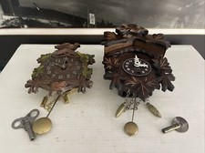 mini Cuckoo Clock lot of 2