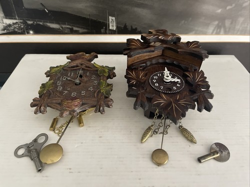 Mini cuckoo clock lot 2 - mini,