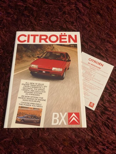 Citroen brochure 1987 - 1987,