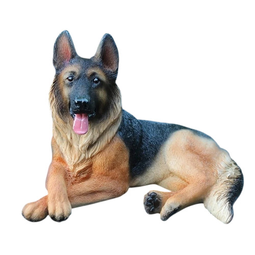 German shepherd dog statue - shepherd,