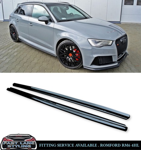 Side skirt blade extensions - skirt,