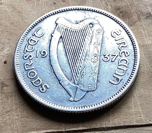 Rare 1937 irish florin - 1937, 75%