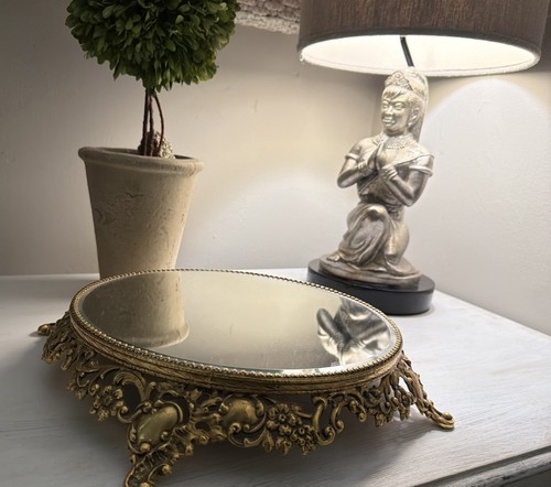 Baroque rococo plateau gold - rococo,