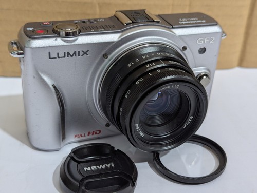 Panasonic lumix dmc gf2 silver - lumix,
