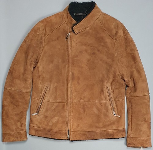 Hugo boss leather jacket - leather, mens