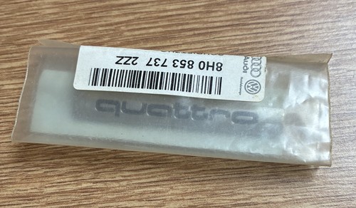Original audi quattro badge - original,