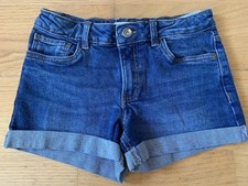 Zara Girls Denim Shorts Size