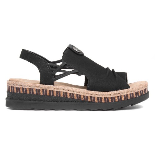 Rieker womens sandals black - rieker,