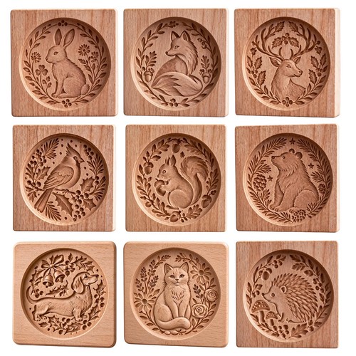 1pc forest animal cookie - 1pc,