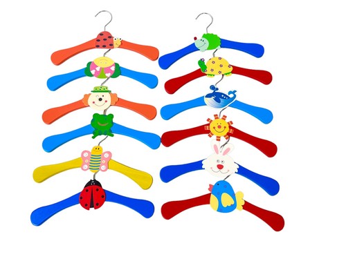 12pcs multi colour wooden wood - 12pcs,