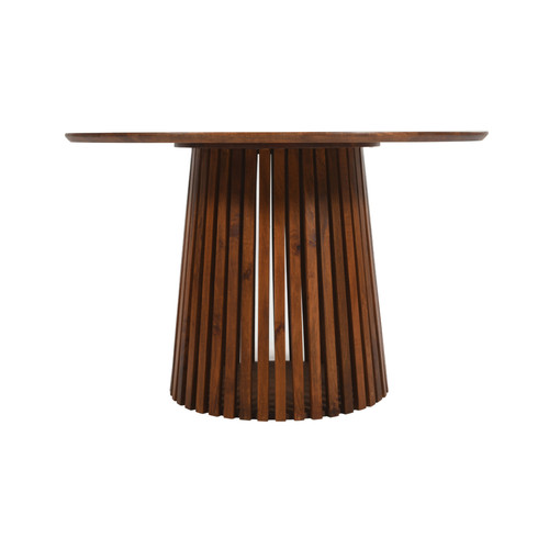 Round mango wood - mango, table