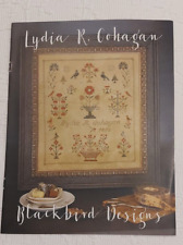 * BLACKBIRD DESIGNS LYDIA R COHAGAN RPRODUCTION SAMPLER CROSS STITCH CHART *