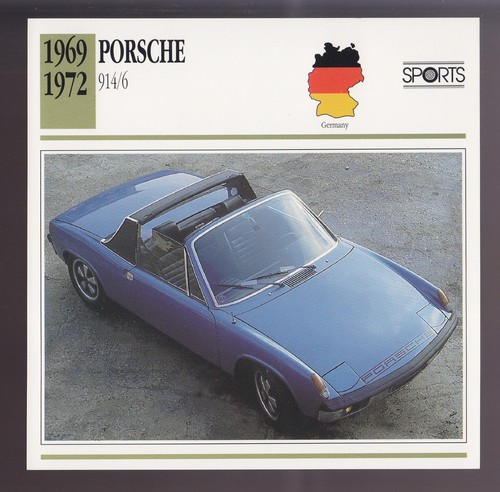 1969 1972 porsche - porsche, 914/6