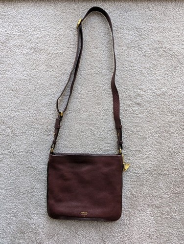 Fossil maroon genuine - fossil,