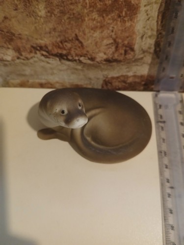 Highbank porcelain otter - porcelain,