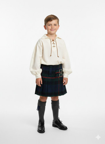 Kids scottish tartan kilt - kilt, –
