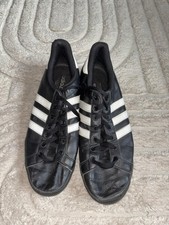 Adidas Superstar Court Star Black And White Men’s Trainers. Size 10.5.
