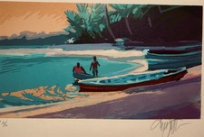 Signed numbered ken auster - signed,