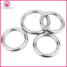 O RINGS POLISHED METAL WELDED ROUND RING A2 304 STAINLESS STEEL LARGE & SMALL