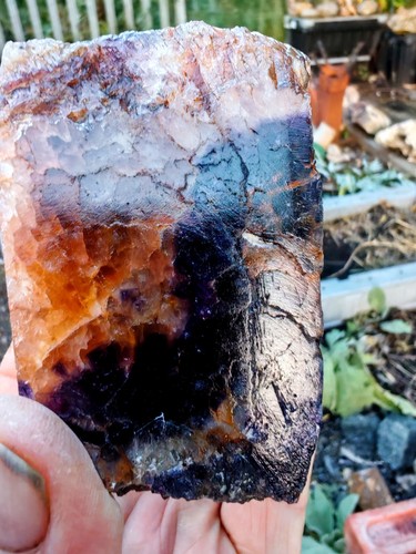 Blue john fluorite freeform - john,