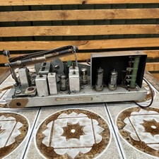 Vintage Valve Radio Amplifier