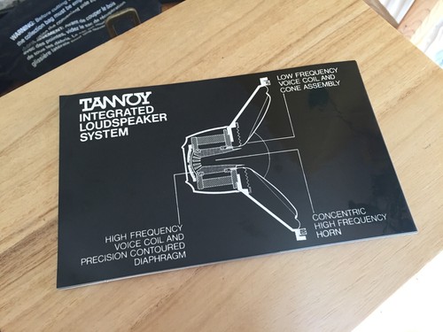 Tannoy hpd reproduction baffle - reproduction,