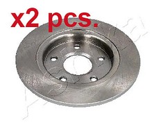 X2 PCS REAR BRAKE DISC ROTOS