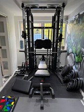 GYM POWER RACK HALF WEIGHT FULL PRIMAL STRENGTH PRO SERIES PREMIUM SYSTEM HOME
