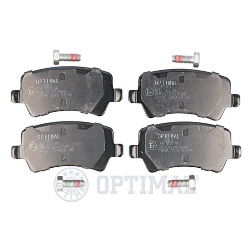 Rear disc brake pad set - rear,