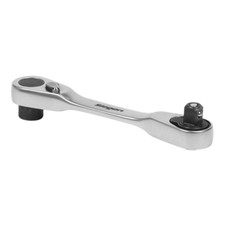 Sealey S01251 Micro 2 in 1 Bit Ratchet 1/4" Hex Bit & 1/4" Sq Dr