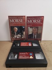 Inspector Morse - Episodes 6&24 - VHS Video - Pal - Video Cassette 
