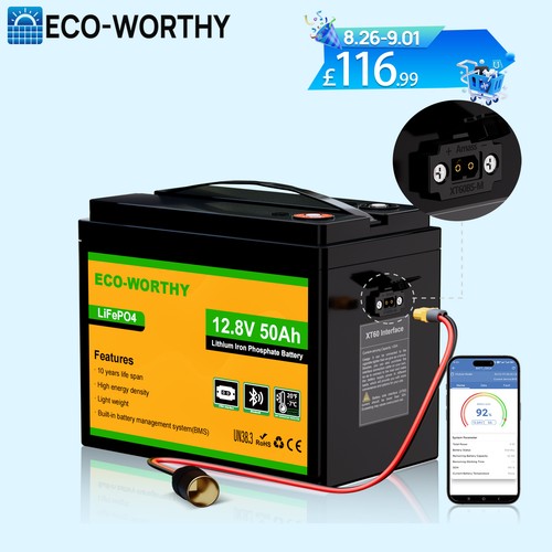 12v 50ah lithium battery - 50ah,