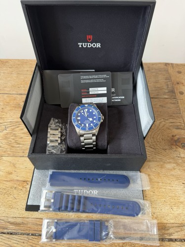 Tudor pelagos blue - blue, men's