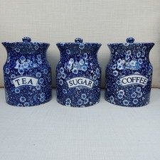 Vintage Burleigh Calico Blue