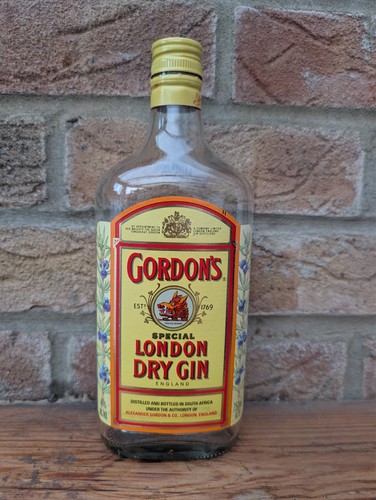 Gordons gin bottle - -, empty