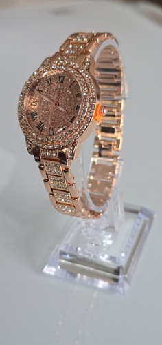 Women rose gold crystal - women’s,