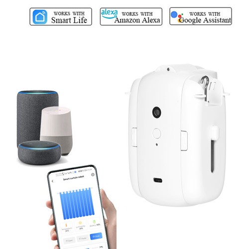 2pcs smart electric curtain - 2pcs,