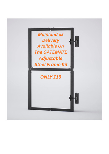 Gatemate adjustable steel gate - gatemate,