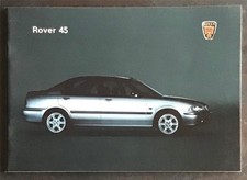 ROVER 45 Car Sales Brochure